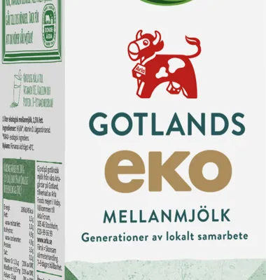 Arla Ko Gotlandsmjölk - Ekologisk Mellanmjölk
