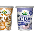 Arla lanserar kvarg i ny förpackning och smak