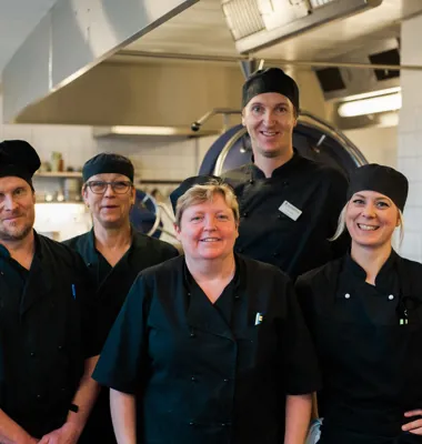 fr v Magnus Ivarsson, Annica Juhlin, Anki Molander, Fredrik Lundquist och Erica Carlsson