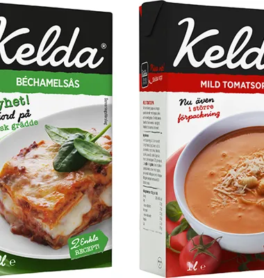 Kelda lanserar nya matiga soppor och såser