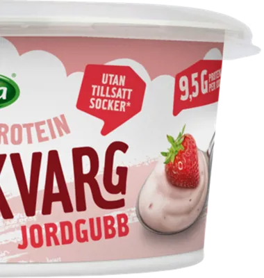 Nu lanseras Arlas milda kvarg i ny smidig storlek