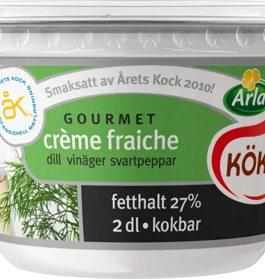 Årets Kock inspireras av husmanskost: Skapar nya Arla Köket® crème fraiche gourmet