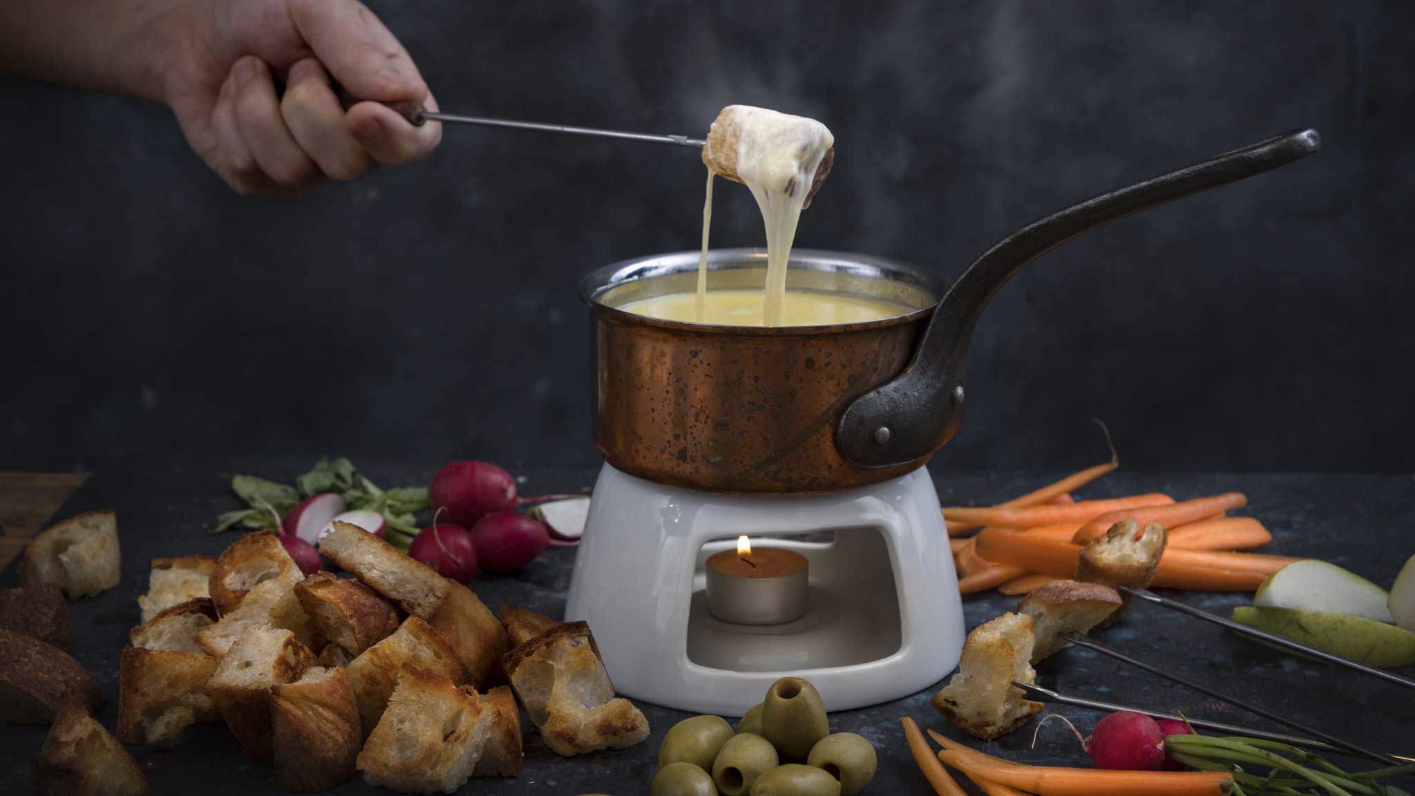 Håll värmen med ostfondue