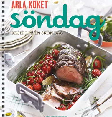 Femte kokboken i serien Arla Kökets Bästa: Arla Köket söndag - recept på en skön dag
