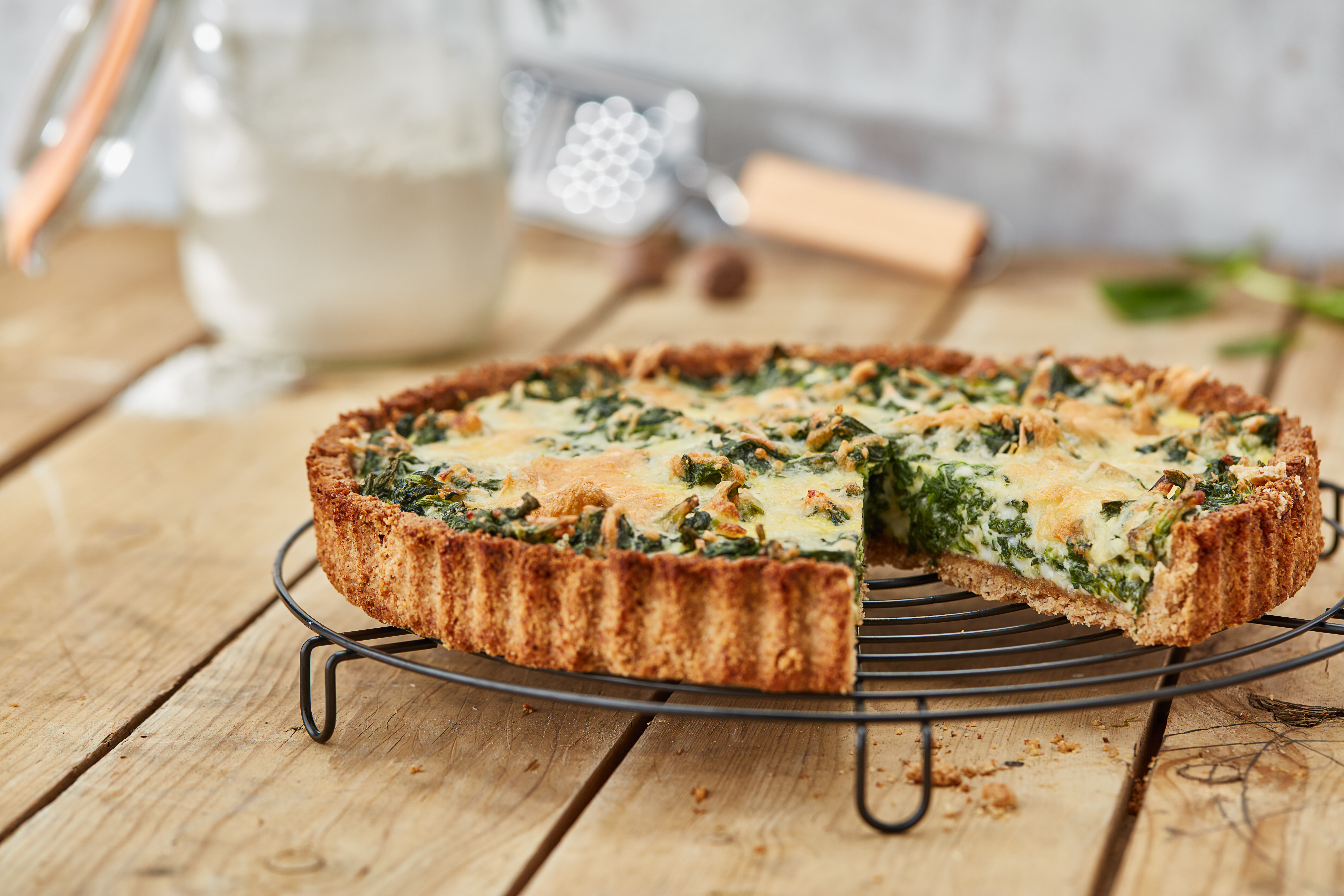 Spinach Quiche
