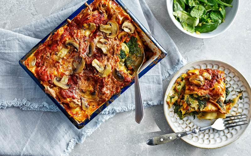 Vegtable lasagne