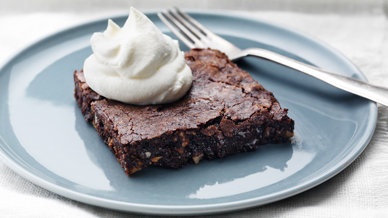Lactose-free brownies