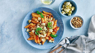 Tomato penne pasta