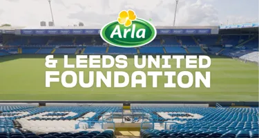 We’re inspiring children in Leeds to lead healthy and active lifestyles alongside the Leeds United Foundation