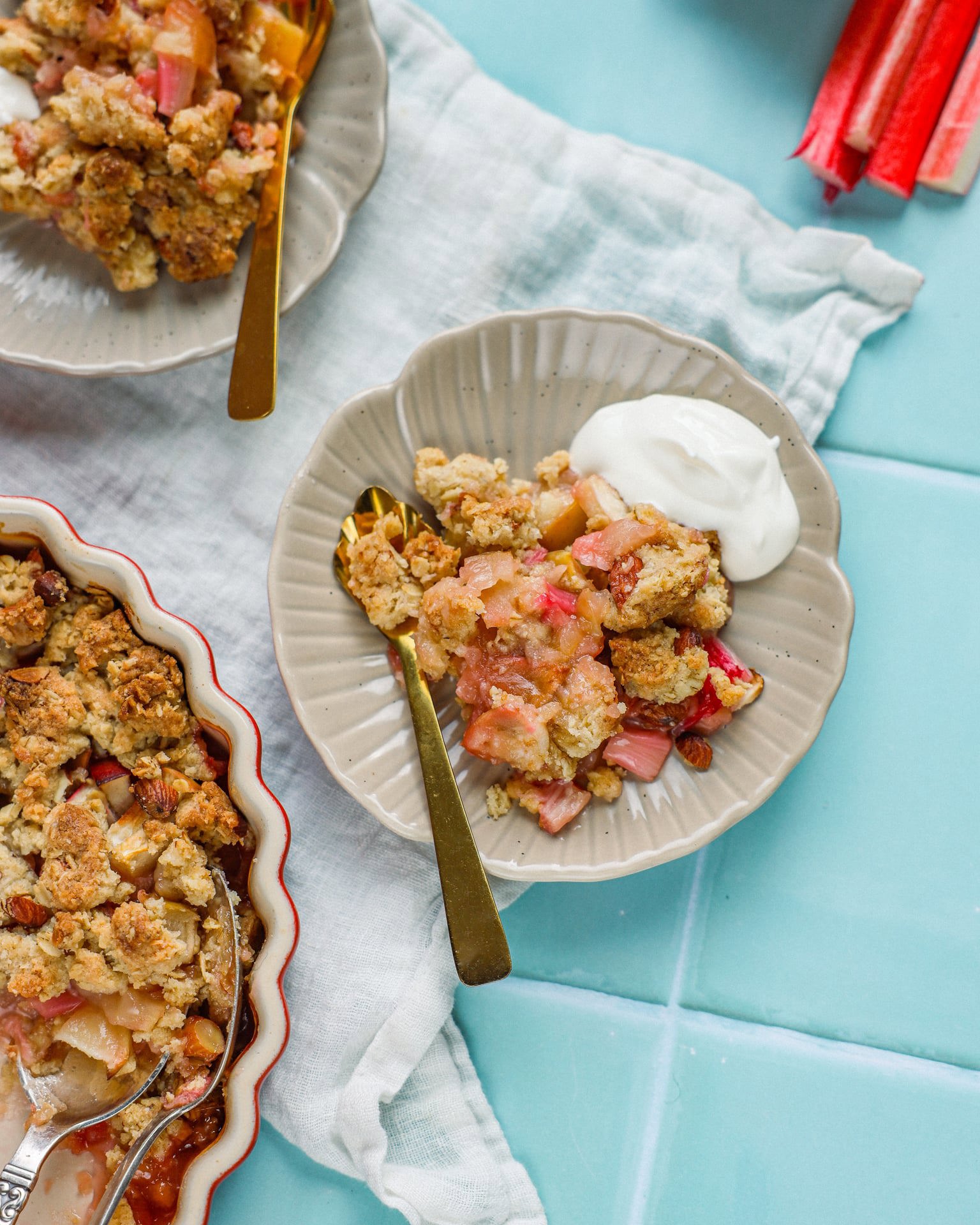 Rhubarb dessert recipes