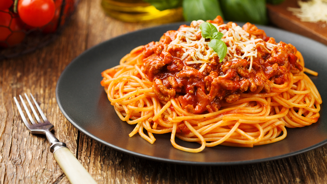 Aubergine bolognese