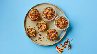 Granola muffins
