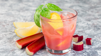 Rhubarb smoothie