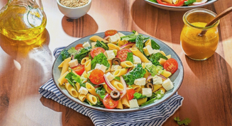 Mediterranean pasta salad