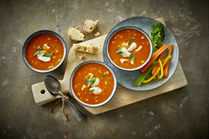 Tomato and carrot soup