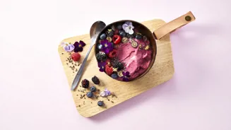 Berry nice cream