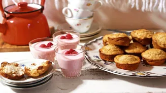Apple and carrot muffins