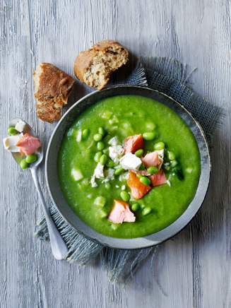 Cucumber soups