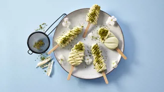 Matcha ice cream