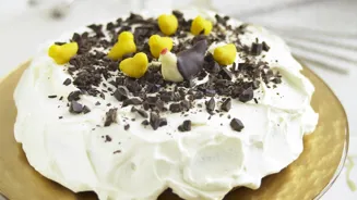 Easter chocolate cake