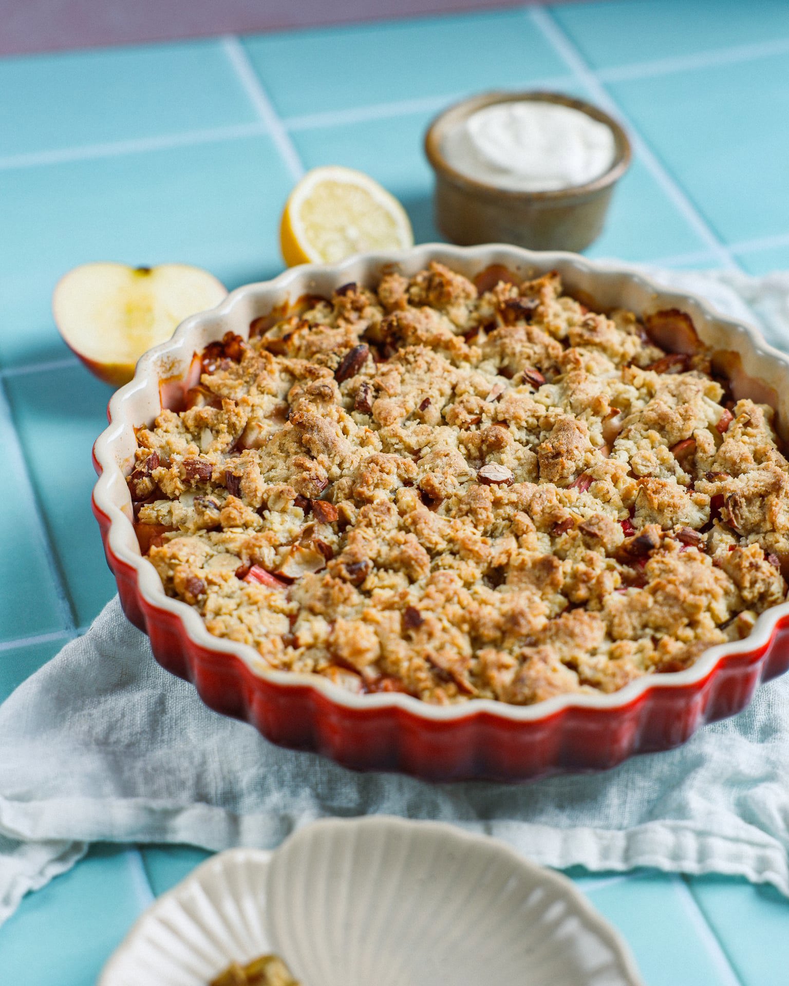 Rhubarb crumble recipes