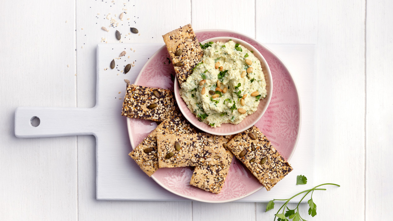 Lactose-free artichoke dip