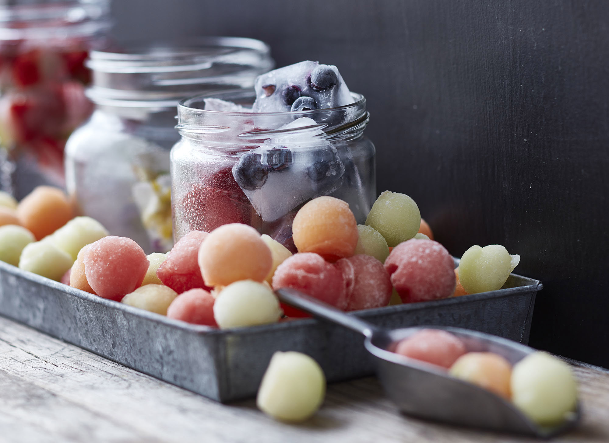 Iced fruit