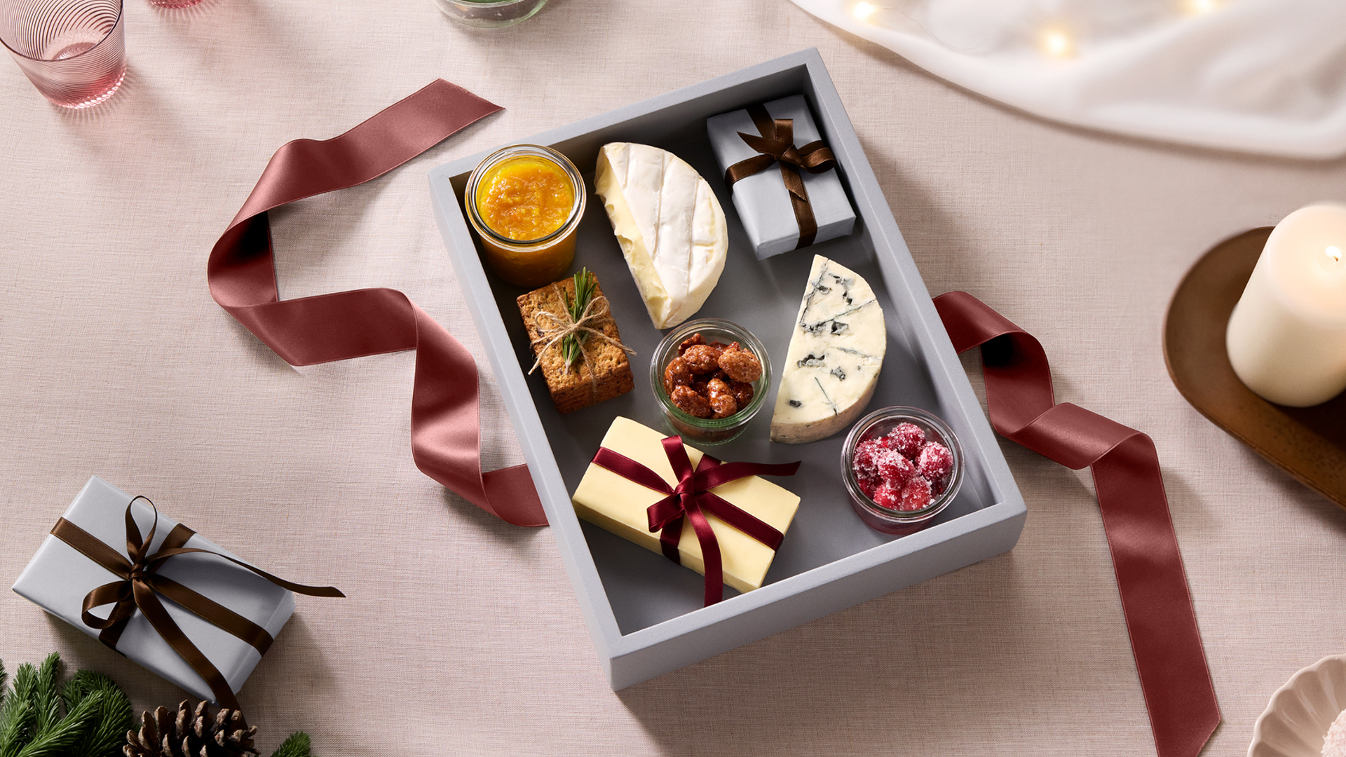 Christmas tasting box