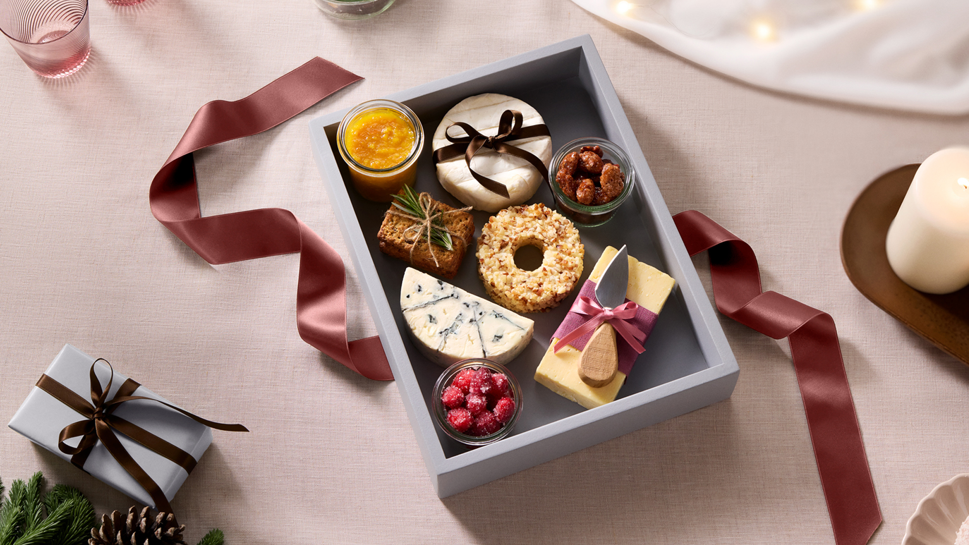 Julegaveæske - en spiselig gave